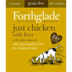 Forthglade Just Chicken With Liver Dog Food